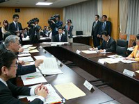 「子ども・子育て新システム検討会議」の様子